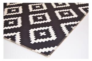 Czarno–biały dywan Vitaus Geo Winston, 50x80 cm