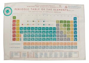 Ścierka kuchenna Rex London Periodic Table, 50x70 cm