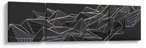 Obraz abstrakcji (170x50 cm)