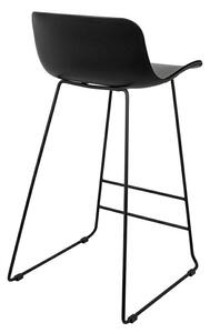 Krzesło Barowe Coma 66 Czarne