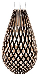 David Trubridge - Koura Lampa Wisząca H160 Czarna 1 Strona