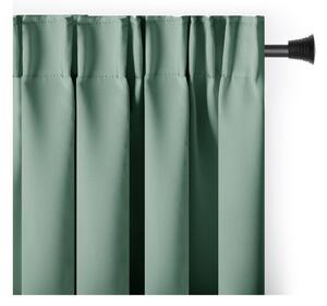 Jasnozielona zasłona częściowo zaciemniająca (dimout) 140x245 cm Kierra – Restilo