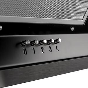 Okap VDB Deco Black 60 Czarny 280m3/h 63dB klasa C