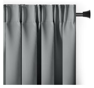 Szara zasłona częściowo zaciemniająca (dimout) 140x245 cm Kierra – Restilo