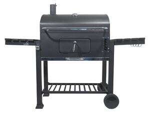 Czarny grill na węgiel drzewny Cattara Royal Grande XXL