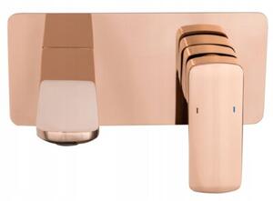 Bateria Umywalkowa Podtynkowa Cubic Rose Gold Granitan 1 szt