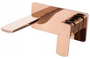 Bateria Umywalkowa Podtynkowa Cubic Rose Gold Granitan 1 szt