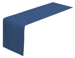 Ciemnoniebieski bieżnik na stół Casa Selección, 150x41 cm
