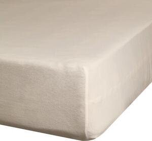 Prześcieradło EUROFIRANY Premium Jersey 4 240 x 220 cm Beżowy