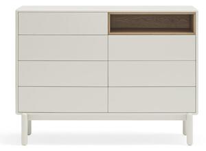 Kremowa komoda 120x90x40 cm Corvo – Teulat