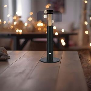 Lampka Biurkowa Nocna V-TAC 1W LED 30cm Ładowanie USB Ściemnianie Czarna VT-1049 3000K 100lm