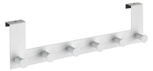 Biały metalowy wieszak na drzwi 39 cm Celano – Wenko