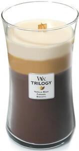 Świeca zapachowa WoodWick Trilogy - Cafe Sweets