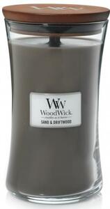 Świeca zapachowa WoodWick Core L - Sand & Driftwood - Piasek i Drewno