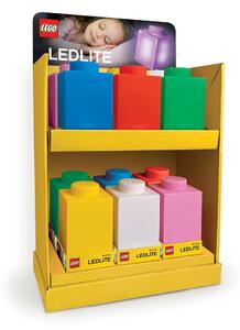 Żółta silikonowa lampka nocna LEGO® Classic Brick