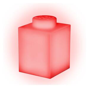 Czerwona silikonowa lampka nocna LEGO® Classic Brick