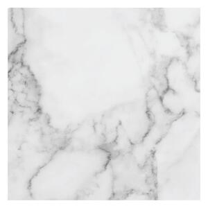 Naklejka na podłogę Ambiance Slab Stickers White Marble, 30x30 cm