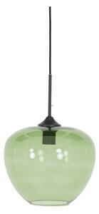Zielona lampa sufitowa z szklanym kloszem ø 30 cm Mayson – Light & Living