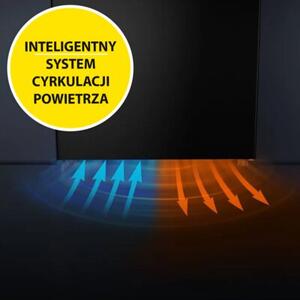 Lodówka HISENSE RB3K330SAFC 330l ExtraSpace 35dB No frost 185cm do obudowy WiFi Connectlife Czarna Metal Cooling