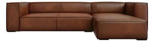 Koniakowy skórzany narożnik (prawostronny) Madame – Windsor & Co Sofas