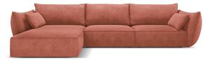 Czerwony narożnik (lewostronny) Vanda – Mazzini Sofas