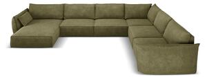 Zielony narożnik (prawostronny) Vanda – Mazzini Sofas
