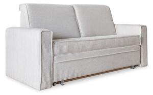Biała rozkładana sofa 168 cm Lucky Lucy – Miuform