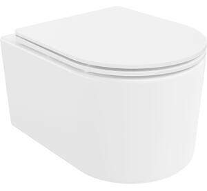 Mexen Sofia miska wc Rimless z deską wolnoopadającą slim, duroplast, biała połysk - 30540300