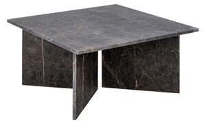 Czarny marmurowy stolik 90x90 cm Vega – Actona