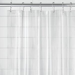 Przezroczysta zasłona prysznicowa iDesign PEVA, 200x180 cm