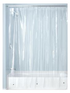 Przezroczysta zasłona prysznicowa iDesign PEVA, 200x180 cm