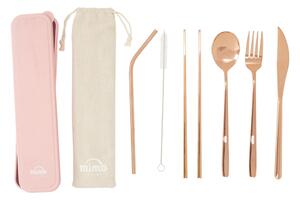 Sztućce ze stali nierdzewnej w kolorze miedzi 6 szt. Mimo – Premier Housewares