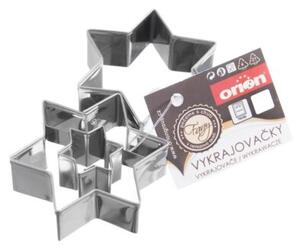 Wykrawacz do ciastek stalowy gwiazda 6,3 cm 2 szt