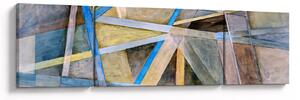 Obraz - Abstrakcja (170x50 cm)