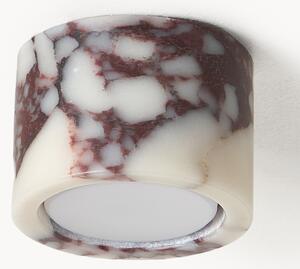 Spot sufitowy z marmuru Calacatta Viola Gema