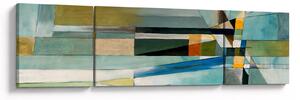 Obraz - Abstrakcja (170x50 cm)