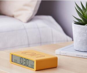 Budzik LEXON Flip Classic Żółty