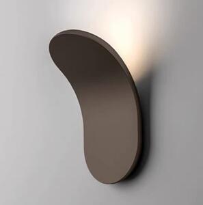 Flap – kinkiet 20 cm organiczny LED nowoczesny dekoracyjny czarny