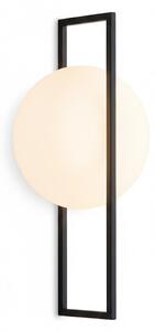 Marco – kinkiet 35 cm geometryczny LED nowoczesny dekoracyjny czarny