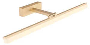 Brillo – kinkiet liniowy 40 cm LED nowoczesny złoty
