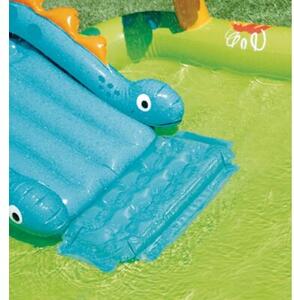 Super plac zabaw Mały DINO ze zjeżdżalnią 191x152x52 cm INTEX 57166