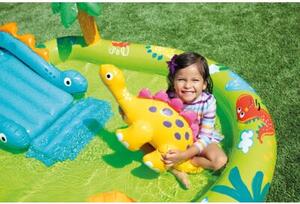 Super plac zabaw Mały DINO ze zjeżdżalnią 191x152x52 cm INTEX 57166