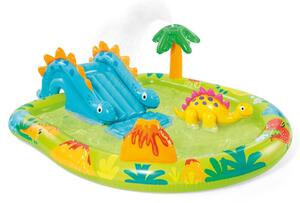 Super plac zabaw Mały DINO ze zjeżdżalnią 191x152x52 cm INTEX 57166