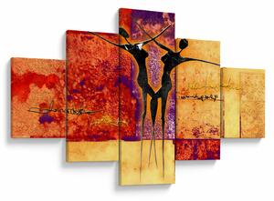 Obraz - Afrykańskie boginie (125x70 cm)