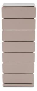Szarobrązowa metalowa komoda 37x99x26 cm Joey – Spinder Design