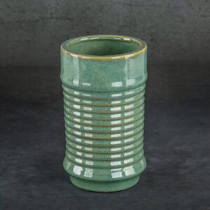 Wazon EUROFIRANY SAMI 12 x 20 cm Zielony