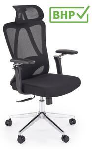 Ergonomiczny fotel biurowy Rufino Halmar, zgodny z normą BHP