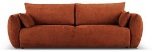 Pomarańczowa sofa 240 cm Matera – Cosmopolitan Design