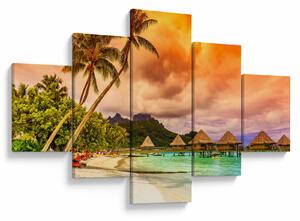 Obraz - Bora Bora Island (125x70 cm)