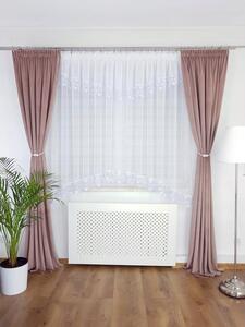 Firana z gipiurÄ 400 x 180 w biaÅe serca